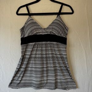 Janette Womens Large Y2K Babydoll Cami Flowy Preppy Bella Swan Elena Gilbert